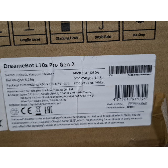Робот-пылесос DreameBot L10s Pro Gen2, (белый) Робот-пылесос DreameBot L10s Pro Gen2, (белый)