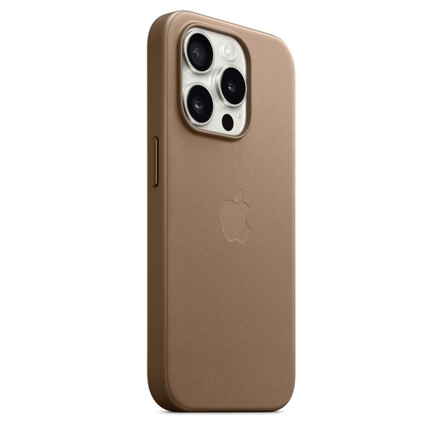 Чехол-накладка Apple FineWoven Case with MagSafe для смартфона Apple iPhone 15 Pro (Цвет: Taupe)