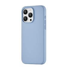 Чехол-накладка uBear Touch Mag Case для смартфона Apple iPhone 15 Pro (Цвет: Light Blue)