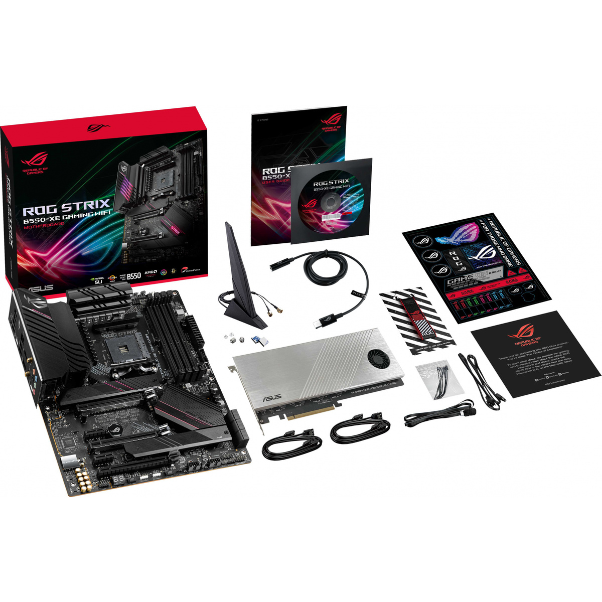 Материнская плата Asus ROG STRIX B550-XE GAMING WIFI