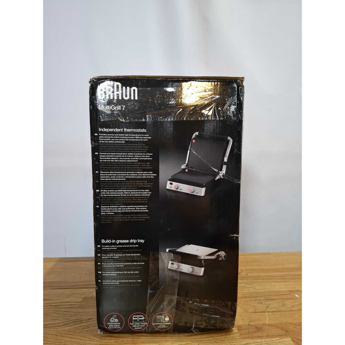 Электрогриль Braun CG7010 (Цвет: Silver / Black)