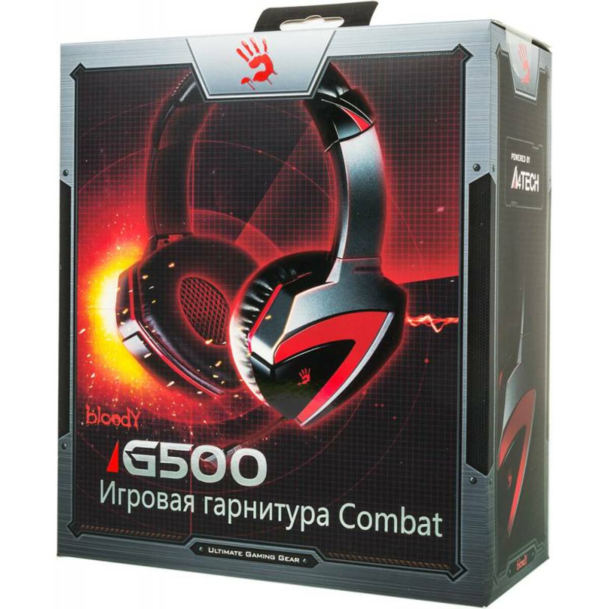 Компьютерная гарнитура A4 Bloody G500 (Цвет: Black / Red)