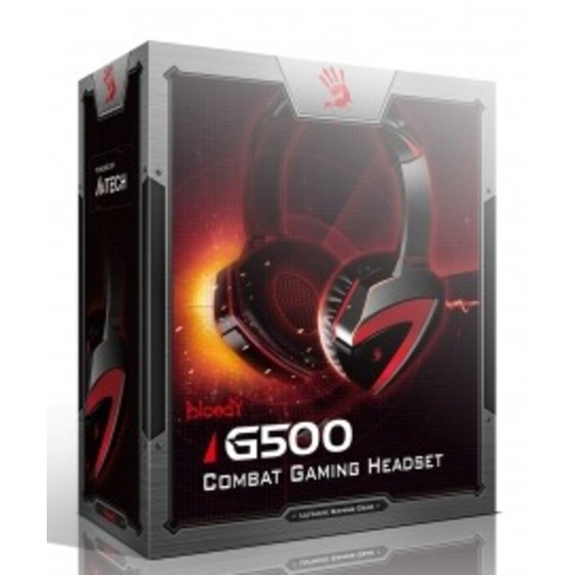 Компьютерная гарнитура A4 Bloody G500 (Цвет: Black/Red)