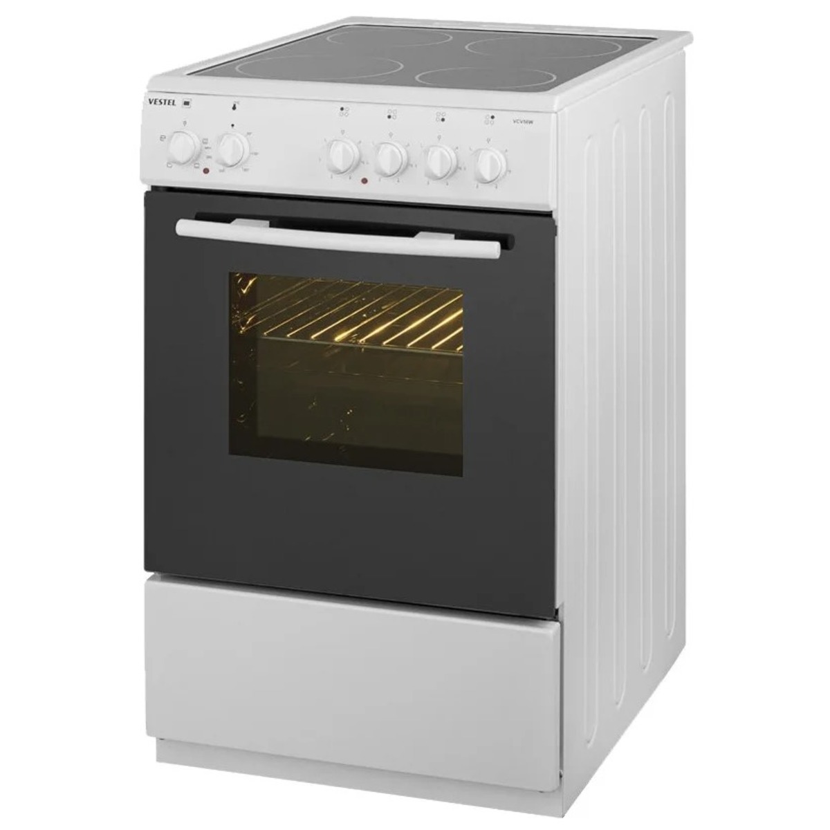 Плита электрическая Vestel VC V56W (Цвет: White)