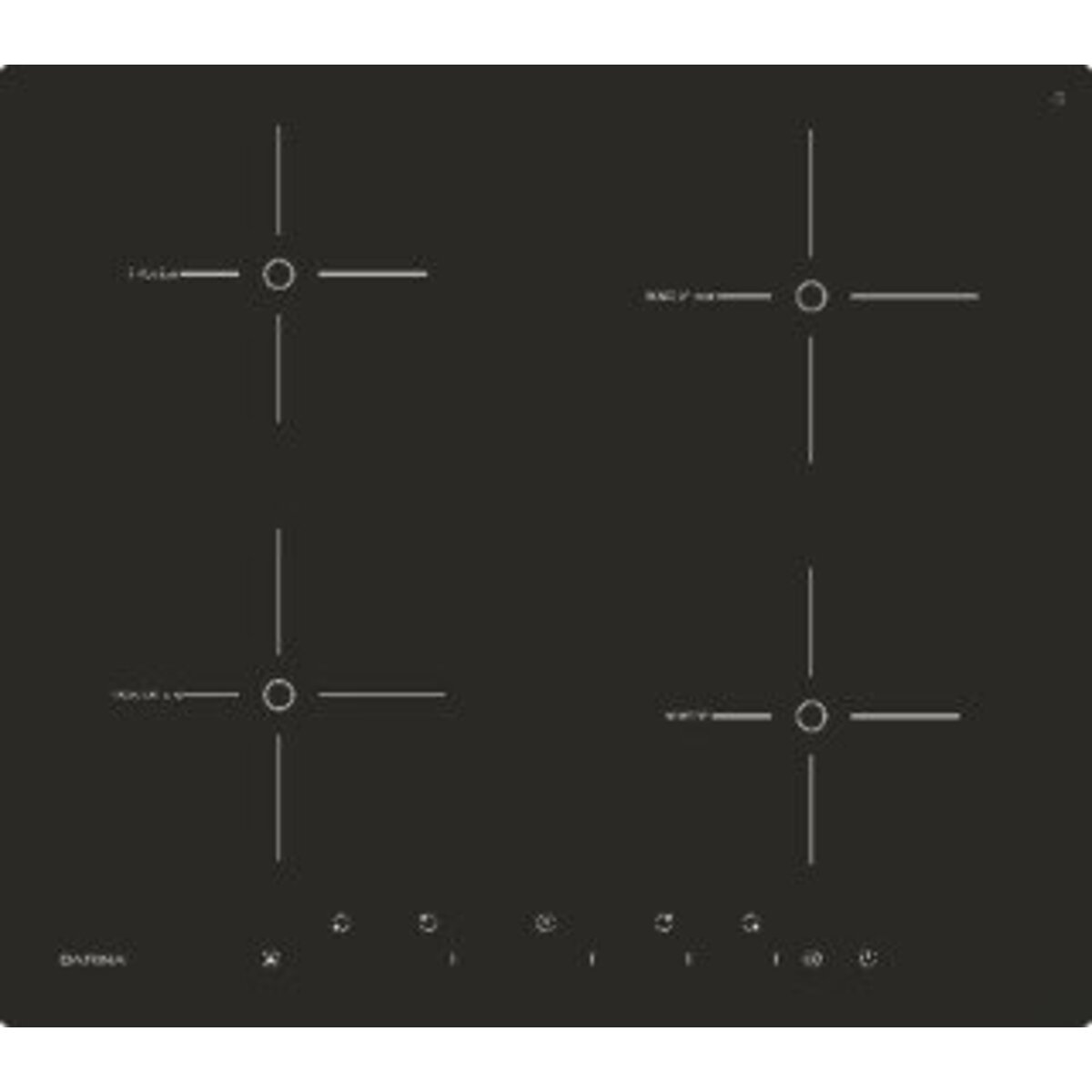 Индукционная варочная панель Darina PL EI305 B, черный