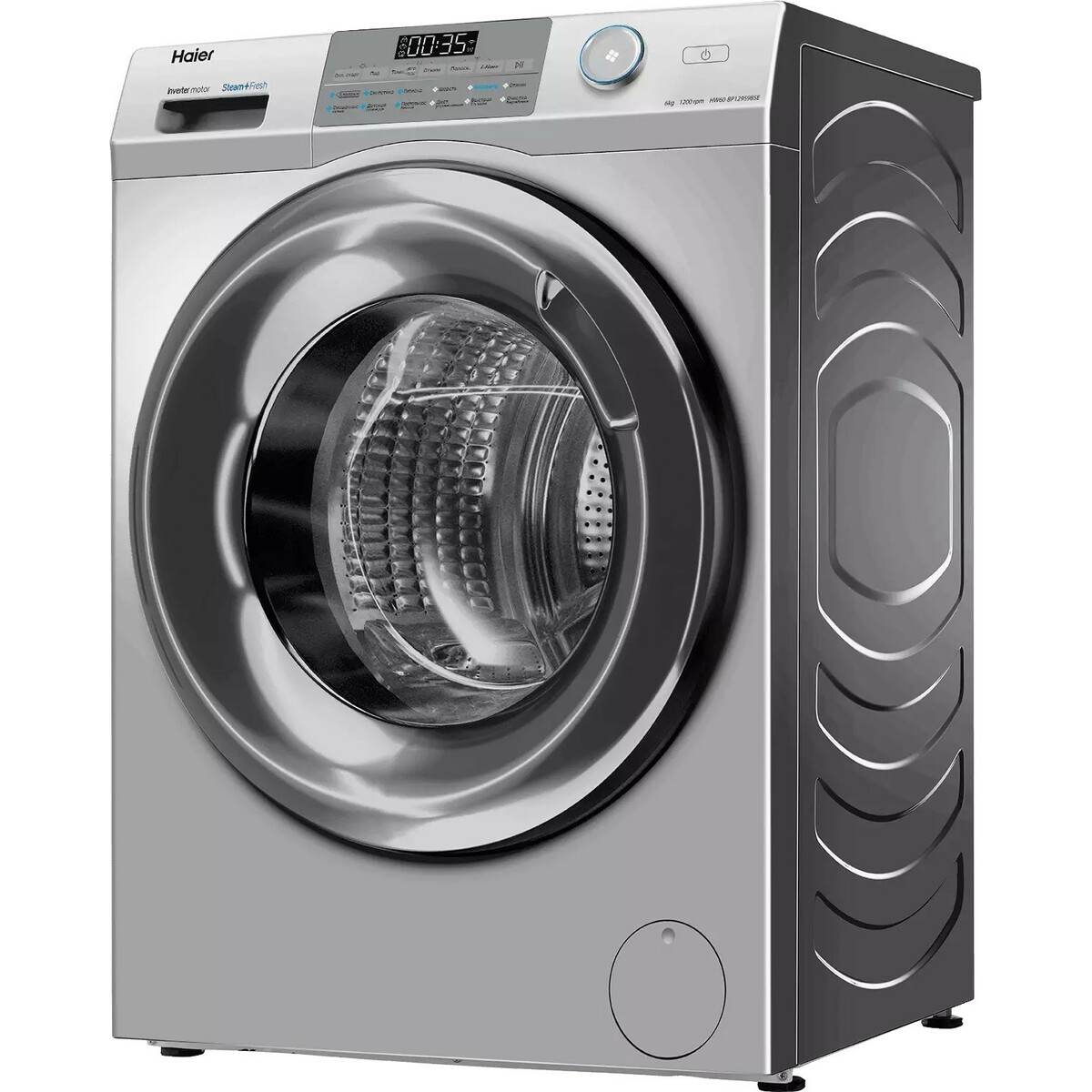 Стиральная машина Haier HW60-BP12959BSE (Цвет: Silver)