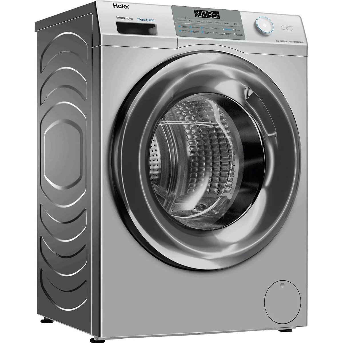 Стиральная машина Haier HW60-BP12959BSE (Цвет: Silver)