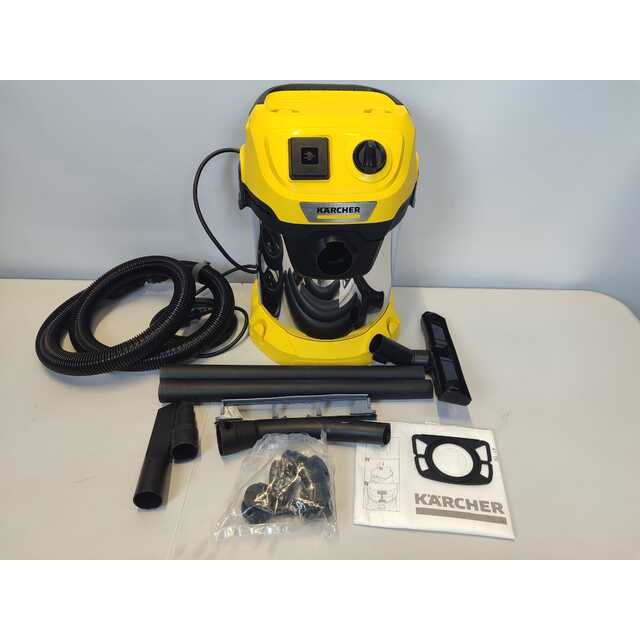 Строительный пылесос Karcher WD 3 P S V-17 / 4 / 20 (Цвет: Yellow) Строительный пылесос Karcher WD 3 P S V-17 / 4 / 20 (Цвет: Yellow)