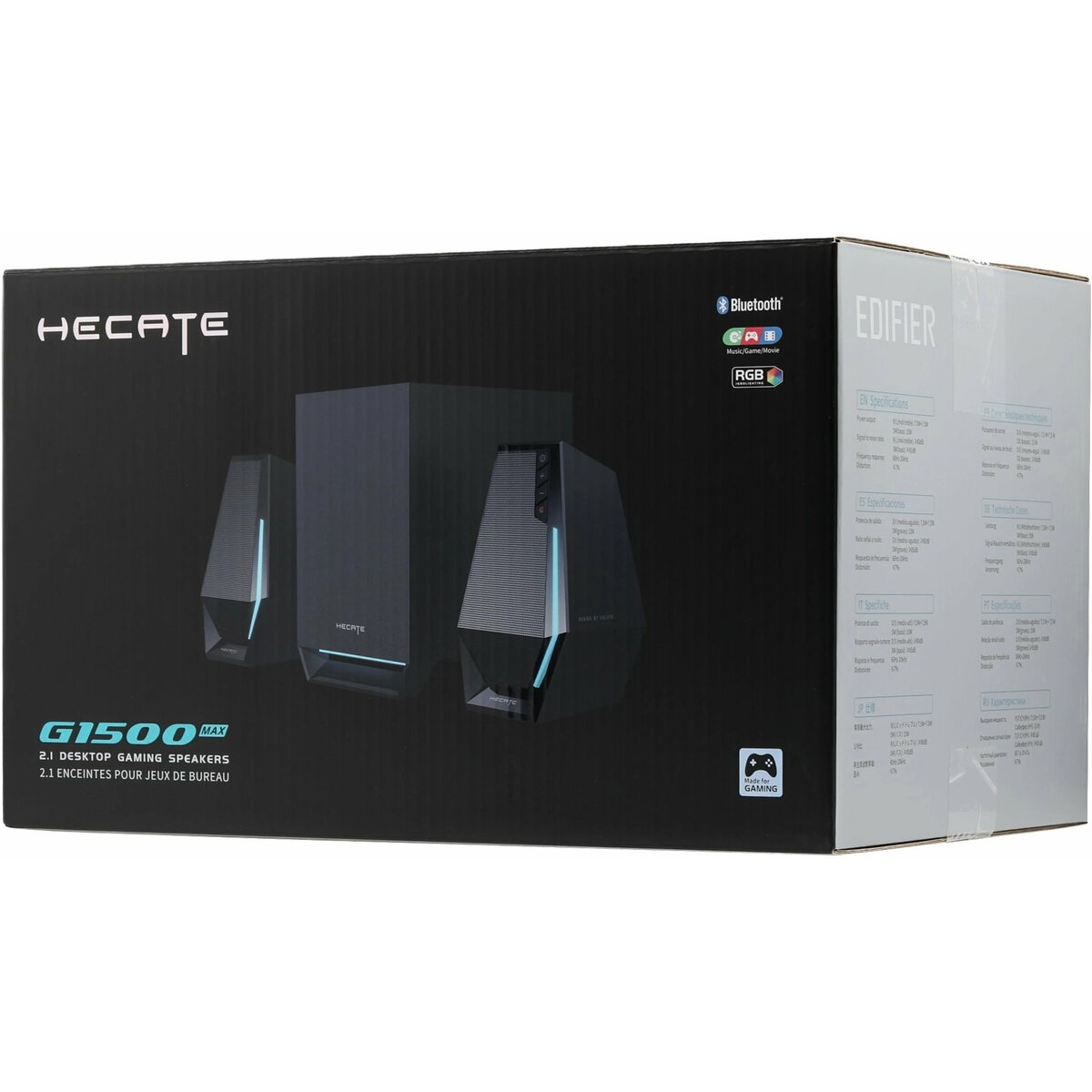 Колонки Edifier G1500 MAX 2.1, черный 