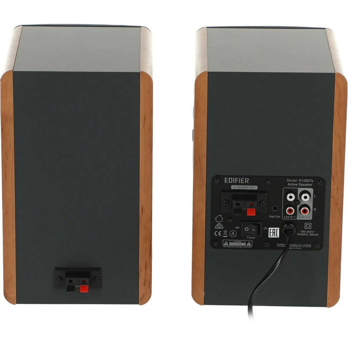 Колонки Edifier R1280Ts 2.0 (Цвет: Brown / Black)
