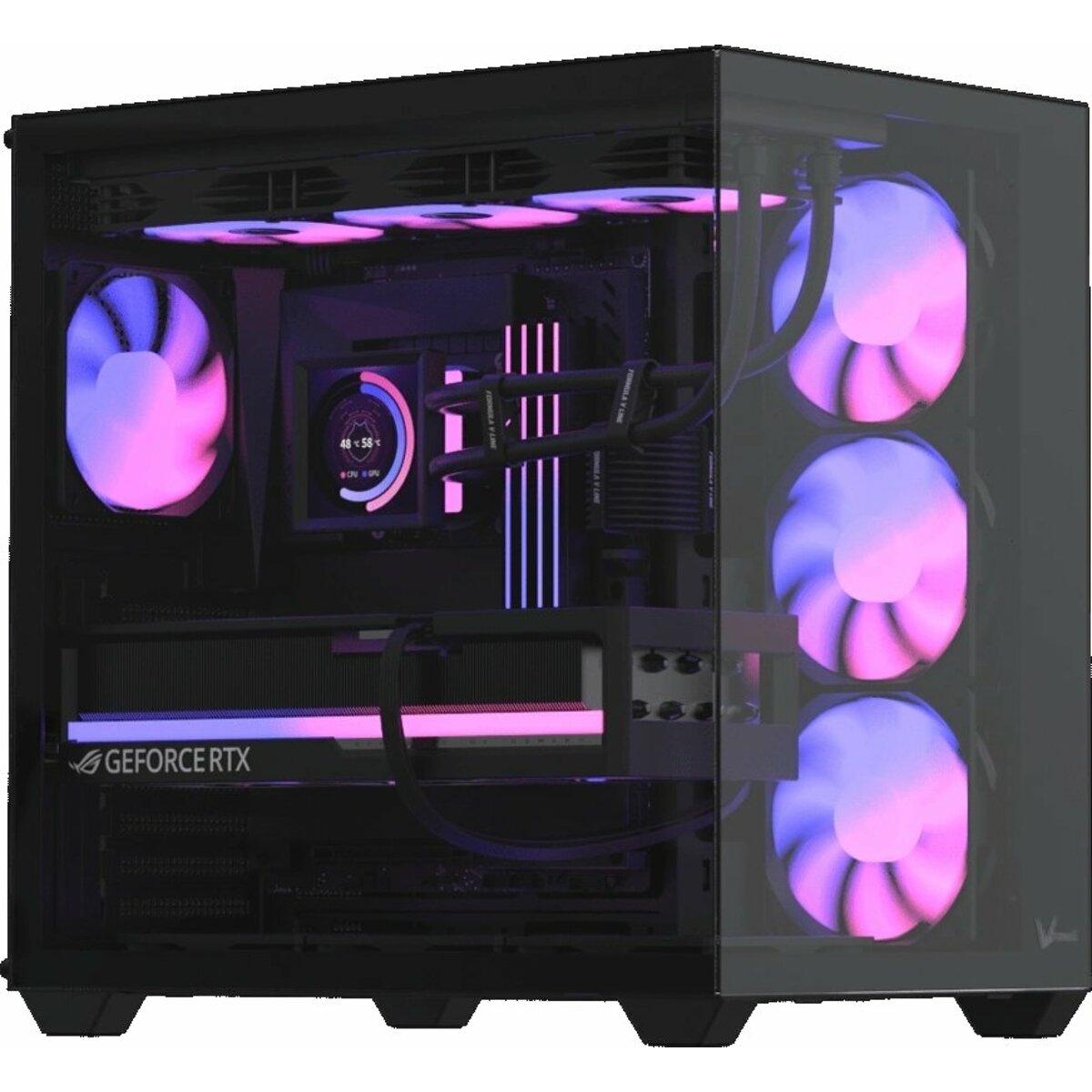 Корпус Formula Crystal Z2 Plus AR V2, черный 