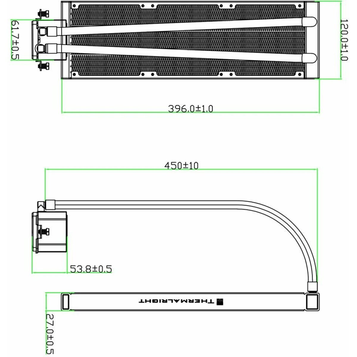 Система водяного охлаждения Thermalright Frozen Prism 360