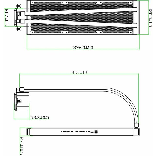 Система водяного охлаждения Thermalright Frozen Prism 360