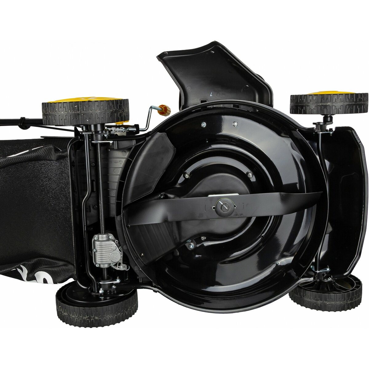 Газонокосилка роторная Huter GLM-460ST (Цвет: Black/Yellow)
