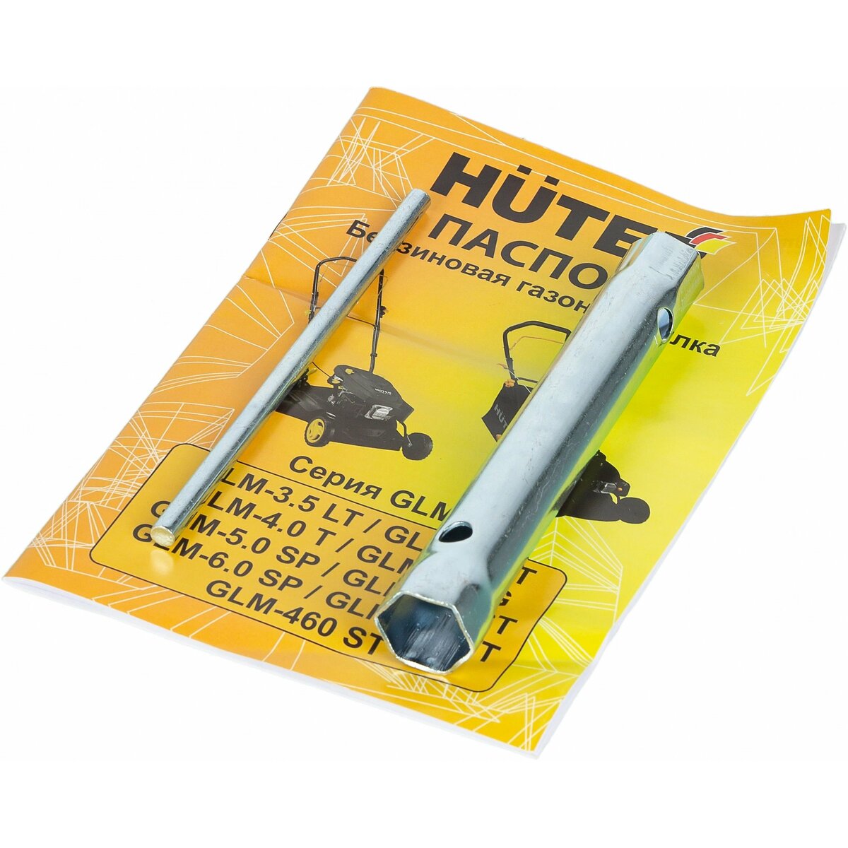 Газонокосилка роторная Huter GLM-460ST (Цвет: Black/Yellow)