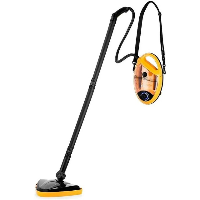 Пароочиститель ручной Kitfort КТ-9158-1 (Цвет: Yellow / Black)
