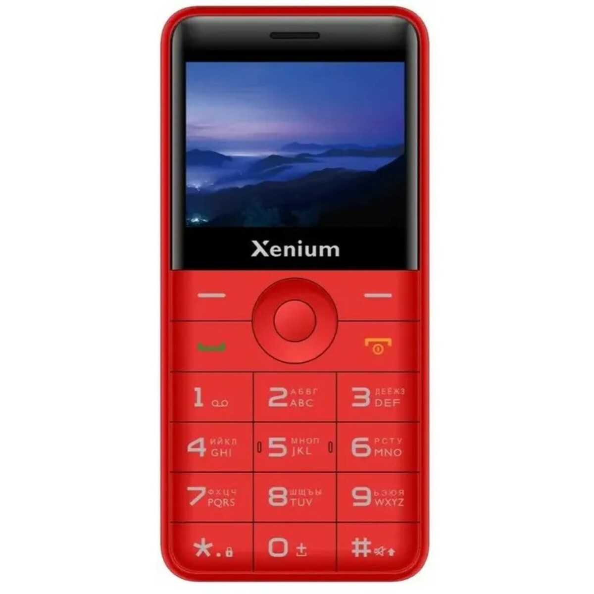 Мобильный телефон Xenium X700 (Цвет: Red)