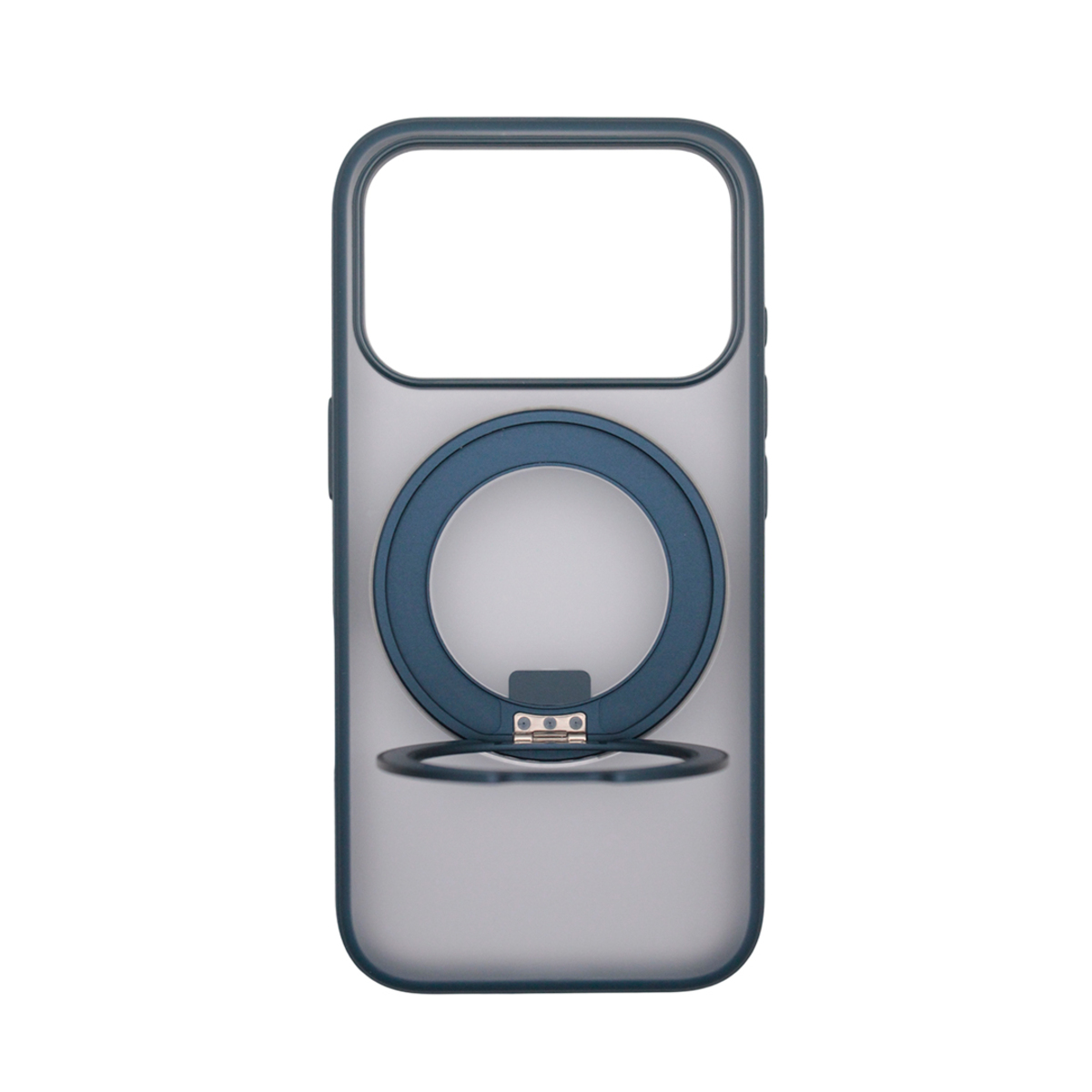 Чехол-накладка Comma Joy Elegant Magnetic 360 Rotating Stand Case для iPhone 17 Pro Max (Цвет: Dark Blue)