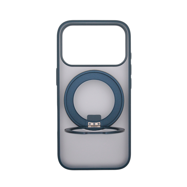 Чехол-накладка Comma Joy Elegant Magnetic 360 Rotating Stand Case для iPhone 17 Pro Max (Цвет: Dark Blue) Чехол-накладка Comma Joy Elegant Magnetic 360 Rotating Stand Case для iPhone 17 Pro Max (Цвет: Dark Blue)