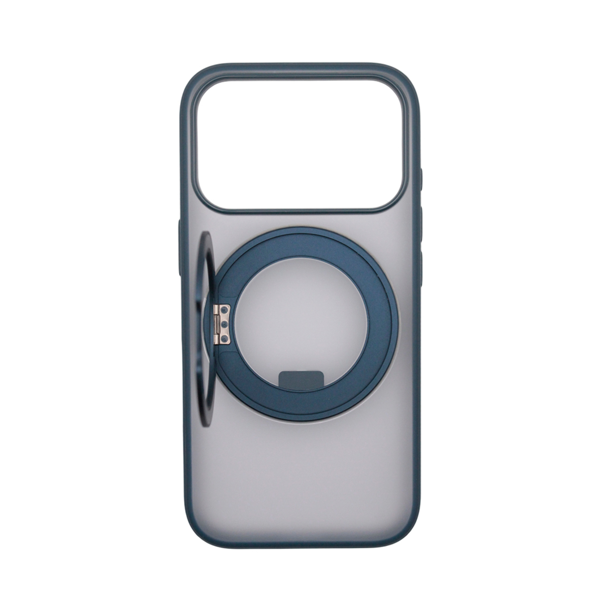 Чехол-накладка Comma Joy Elegant Magnetic 360 Rotating Stand Case для iPhone 17 Pro Max (Цвет: Dark Blue)