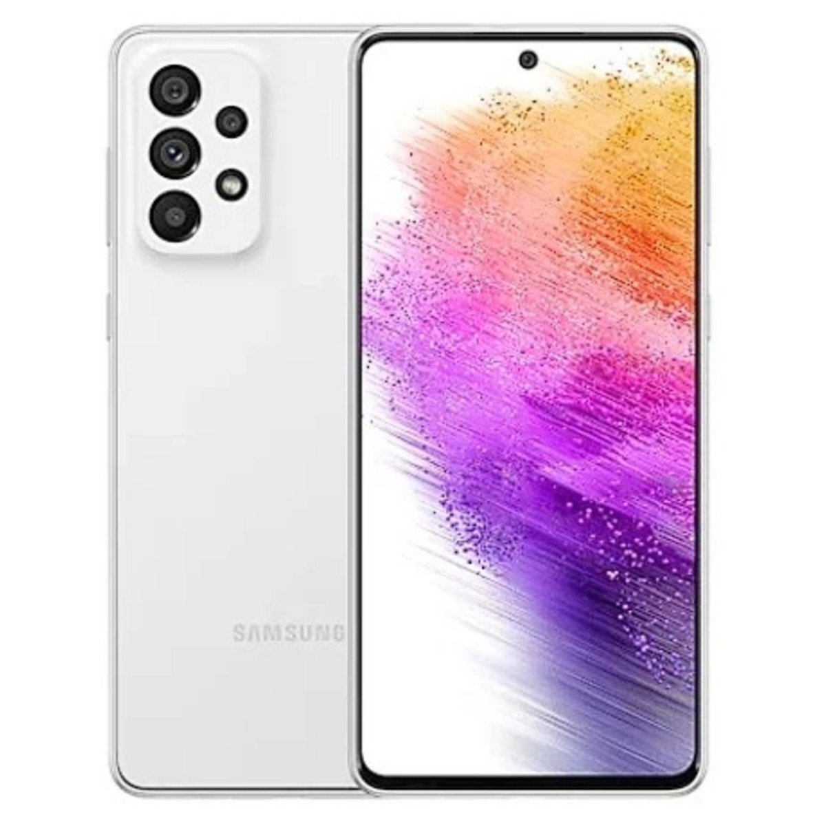 Смартфон Samsung Galaxy A73 5G 6/128Gb (Цвет: Awesome White)