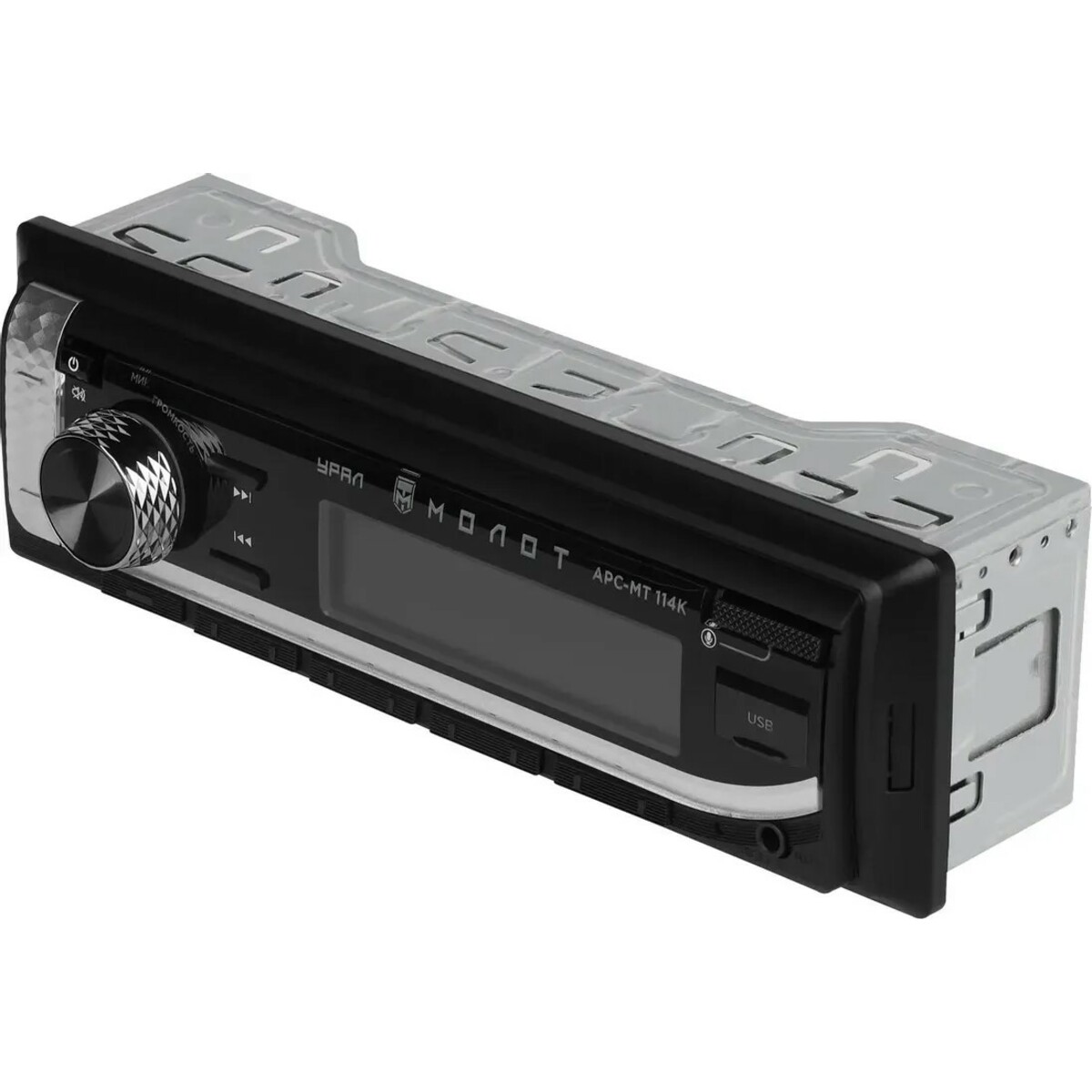 Автомагнитола Ural Молот АРС-МТ 114К, черный