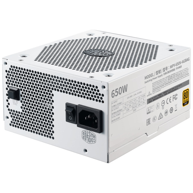 Блок питания Cooler Master ATX V650 Gold V2 650W White