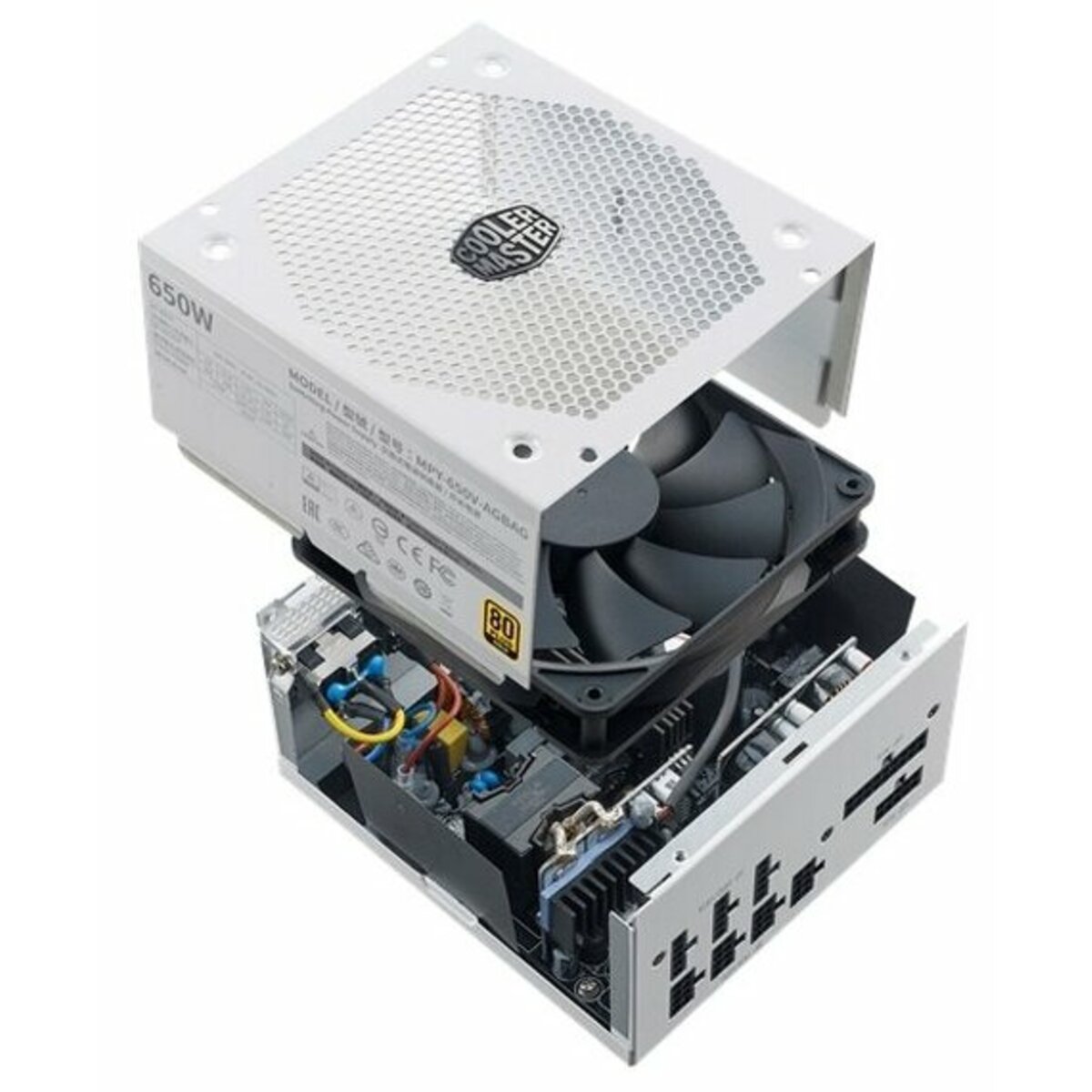Блок питания Cooler Master ATX V650 Gold V2 650W White