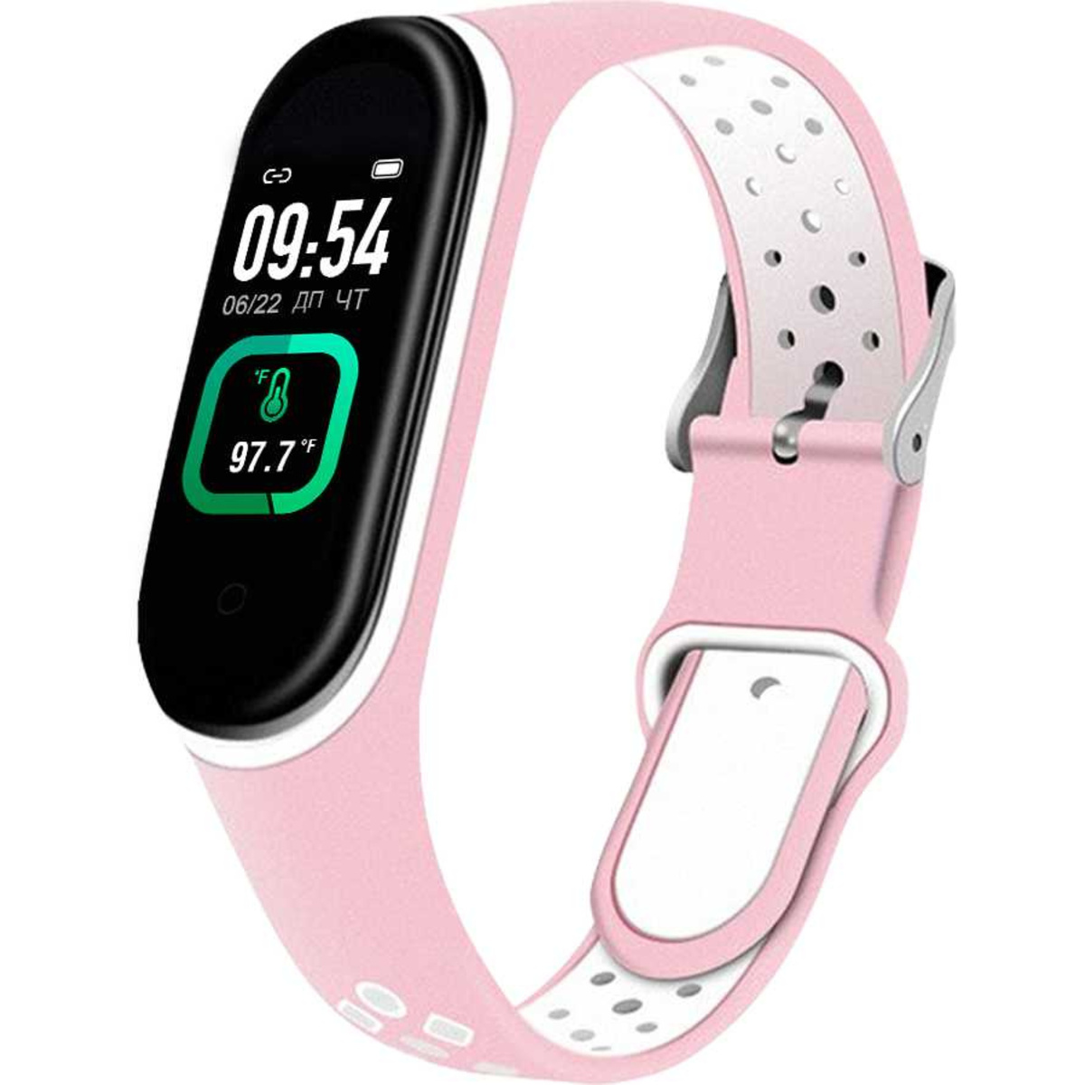 Фитнес-браслет Smarterra FitMaster Ton (Цвет: Rose/White)