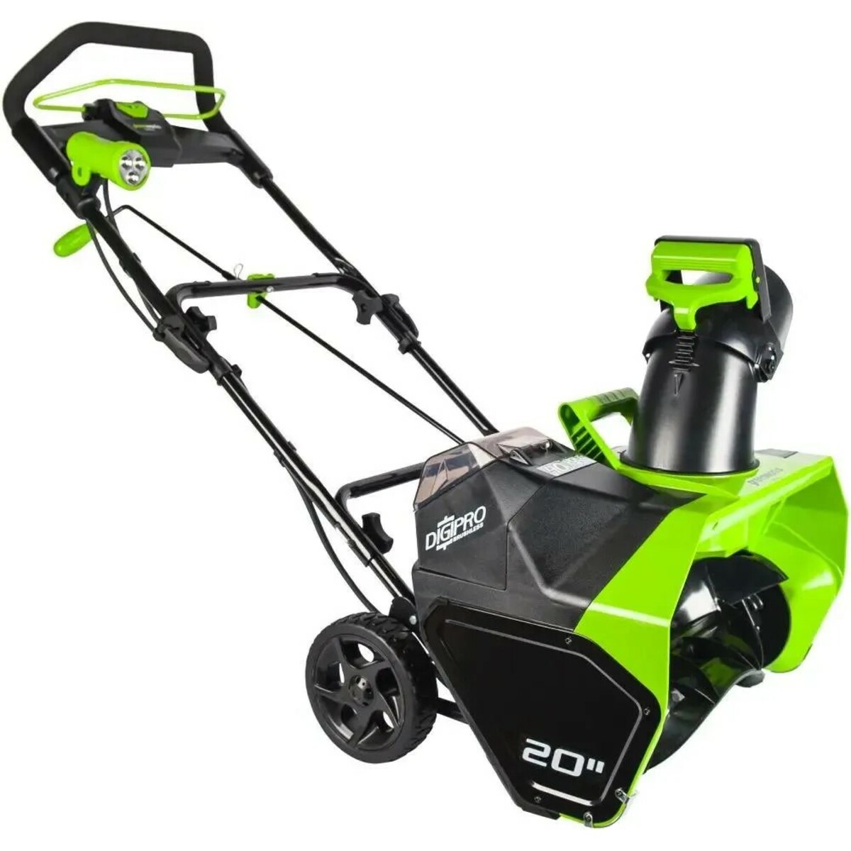 Снегоуборщик электрический Greenworks GD40STK4 (Цвет: Green) 