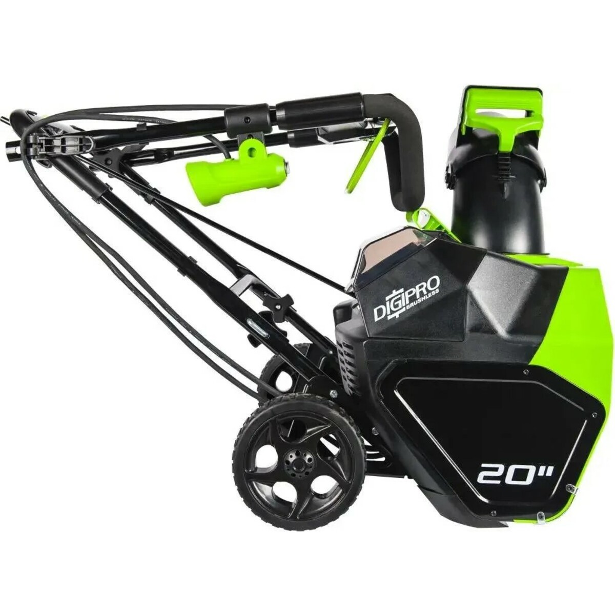 Снегоуборщик электрический Greenworks GD40STK4 (Цвет: Green) 