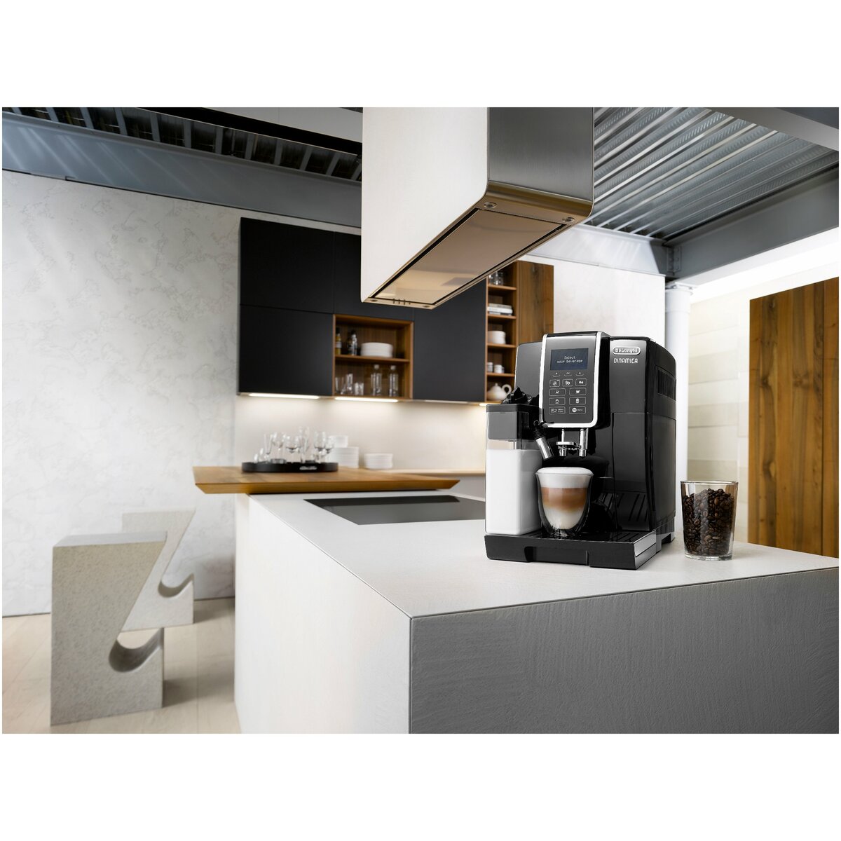 Кофемашина DeLonghi Dinamica ECAM 350.55.SB (Цвет: Silver)