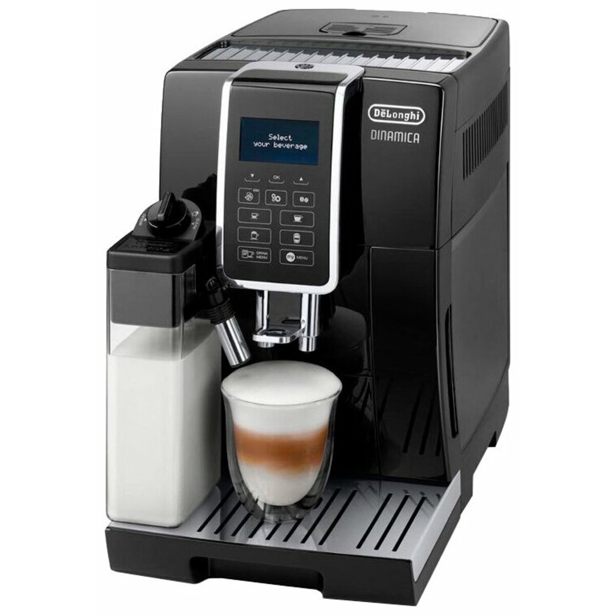 Кофемашина DeLonghi Dinamica ECAM 350.55.SB (Цвет: Silver)