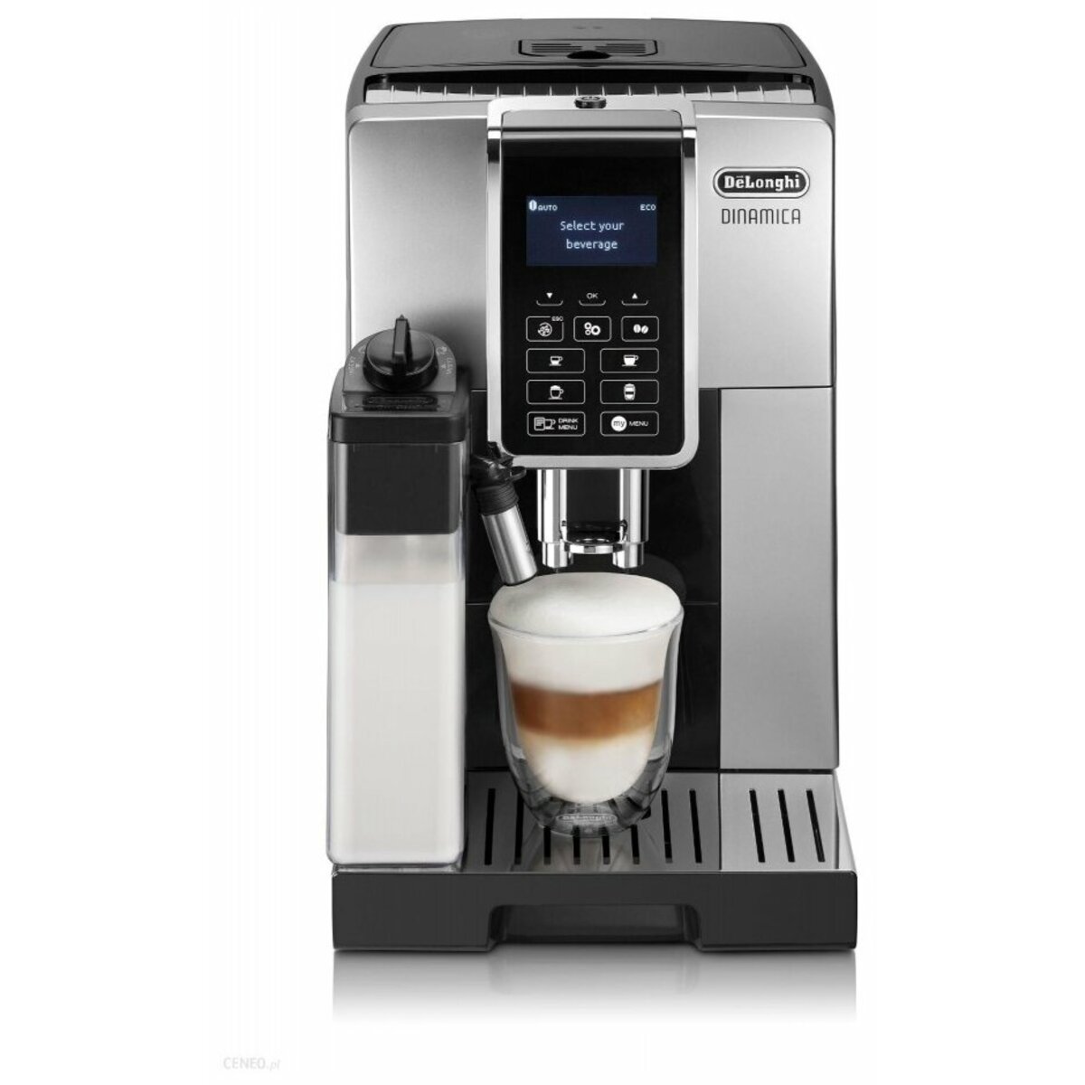 Кофемашина DeLonghi Dinamica ECAM 350.55.SB (Цвет: Silver)