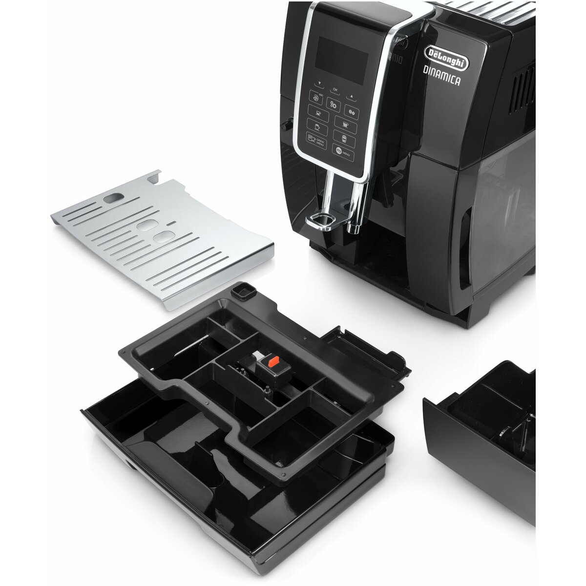 Кофемашина DeLonghi Dinamica ECAM 350.55.SB (Цвет: Silver)