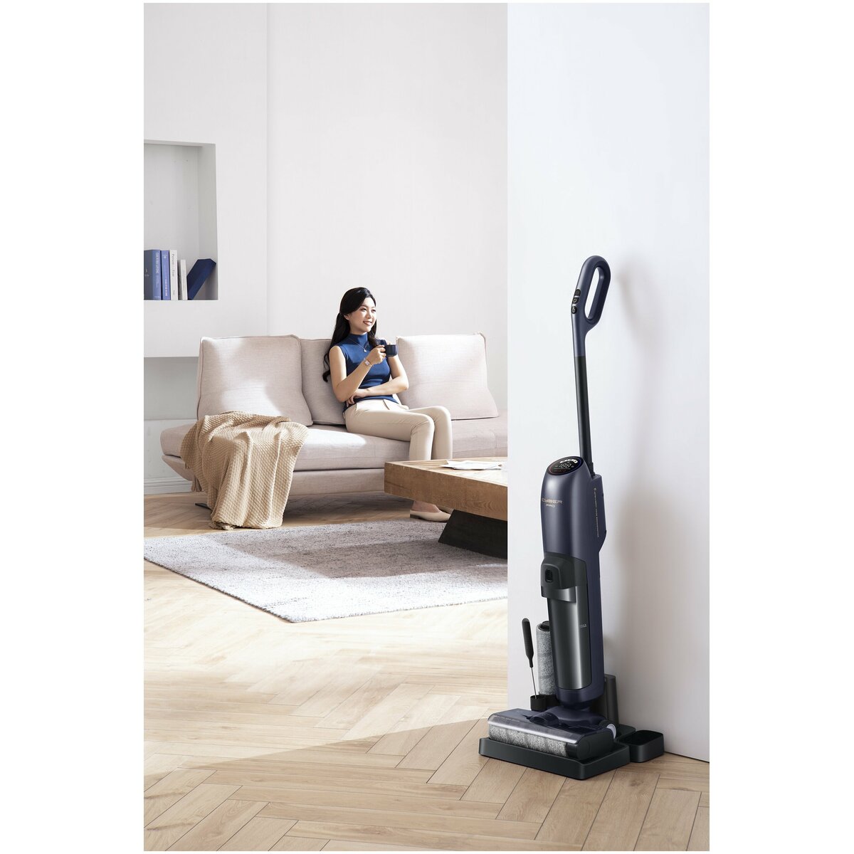 Пылесос Viomi Cordless Wet-Dry Vacuum Cleaner Cyber Pro (Цвет: Silver / Black)