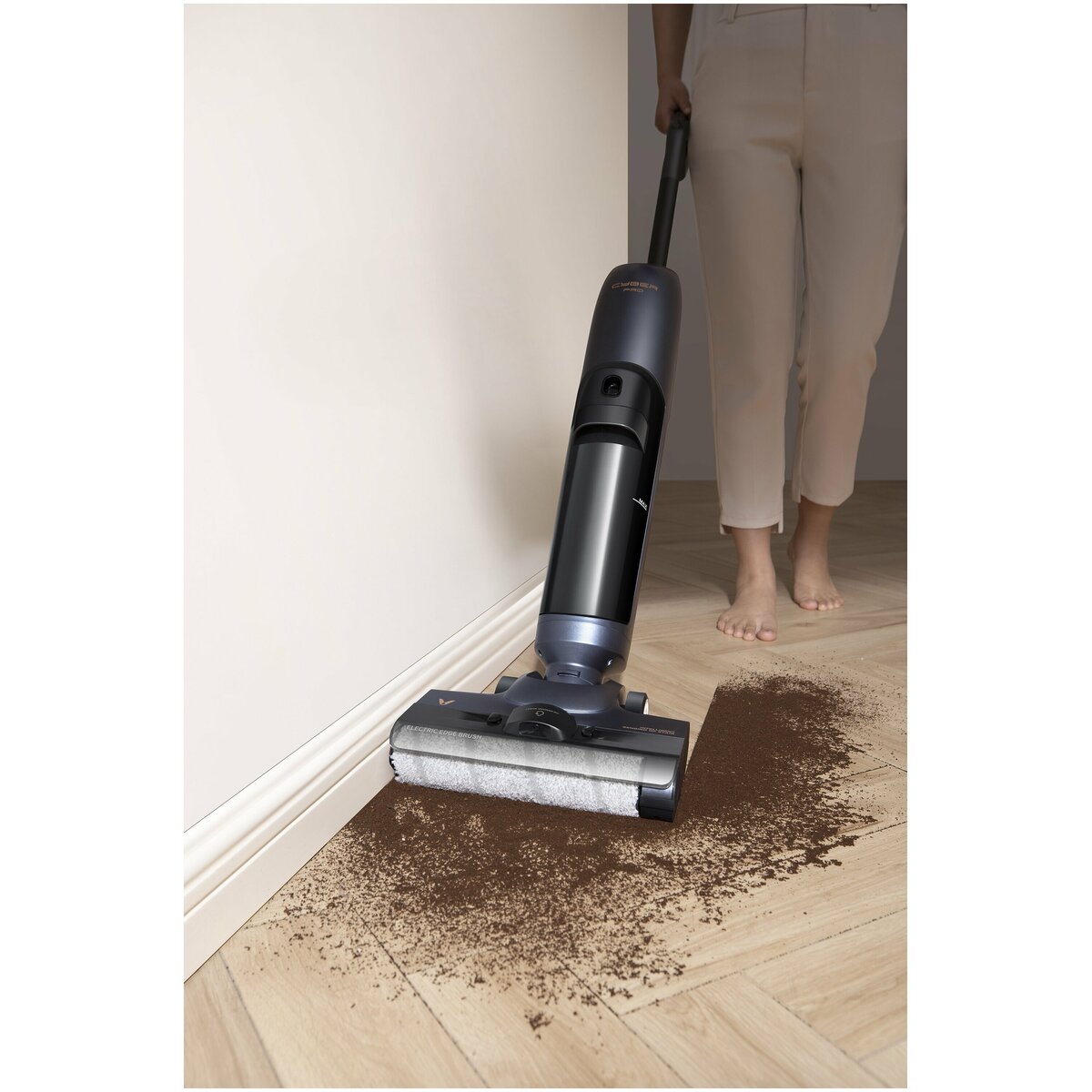 Пылесос Viomi Cordless Wet-Dry Vacuum Cleaner Cyber Pro (Цвет: Silver / Black)