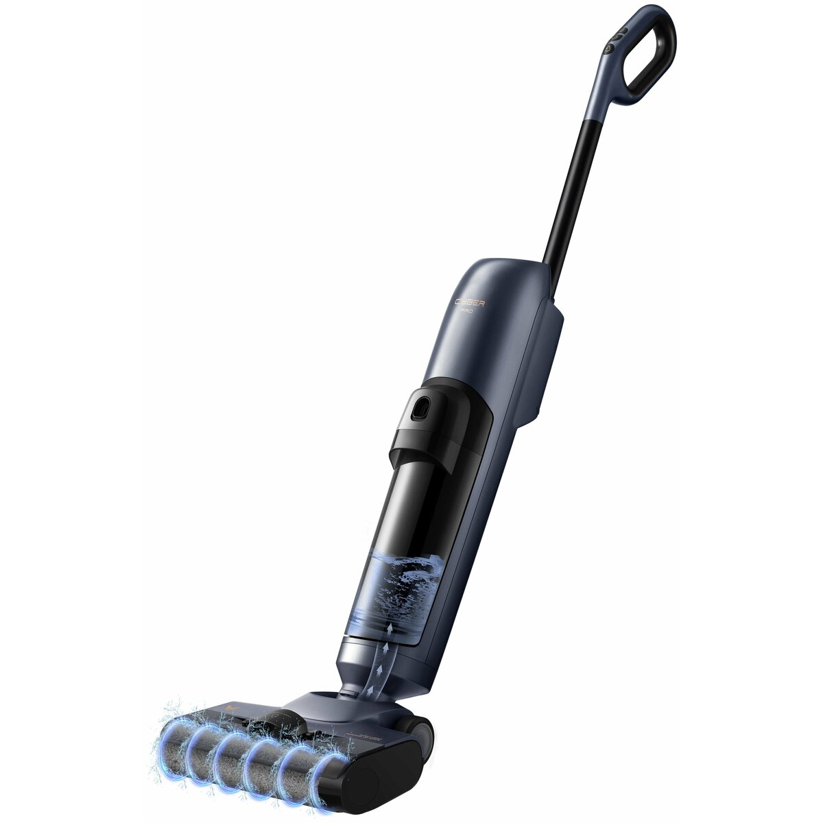 Пылесос Viomi Cordless Wet-Dry Vacuum Cleaner Cyber Pro (Цвет: Silver / Black)
