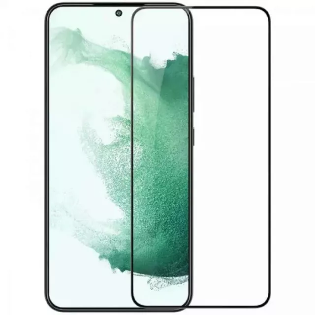 Защитное стекло Devia Kintone Series Tempered Glass для смартфона Samsung S23, черный