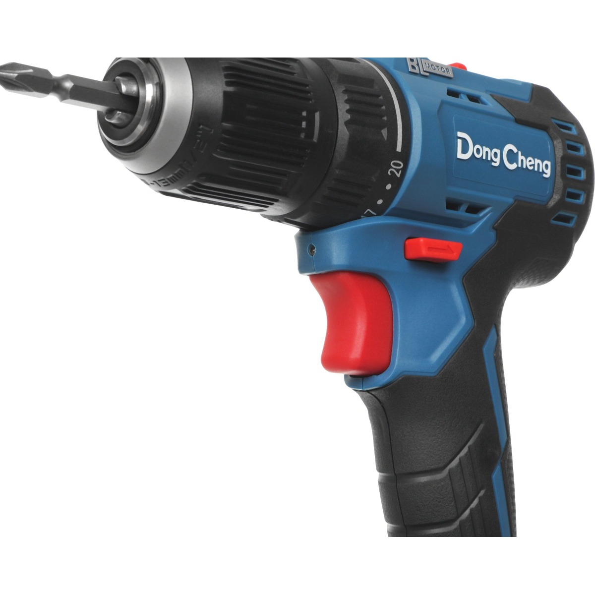 Дрель-шуруповерт DongCheng DCJZ2050 (Цвет: Blue)