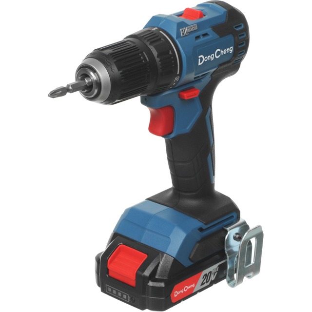 Дрель-шуруповерт DongCheng DCJZ2050 (Цвет: Blue)