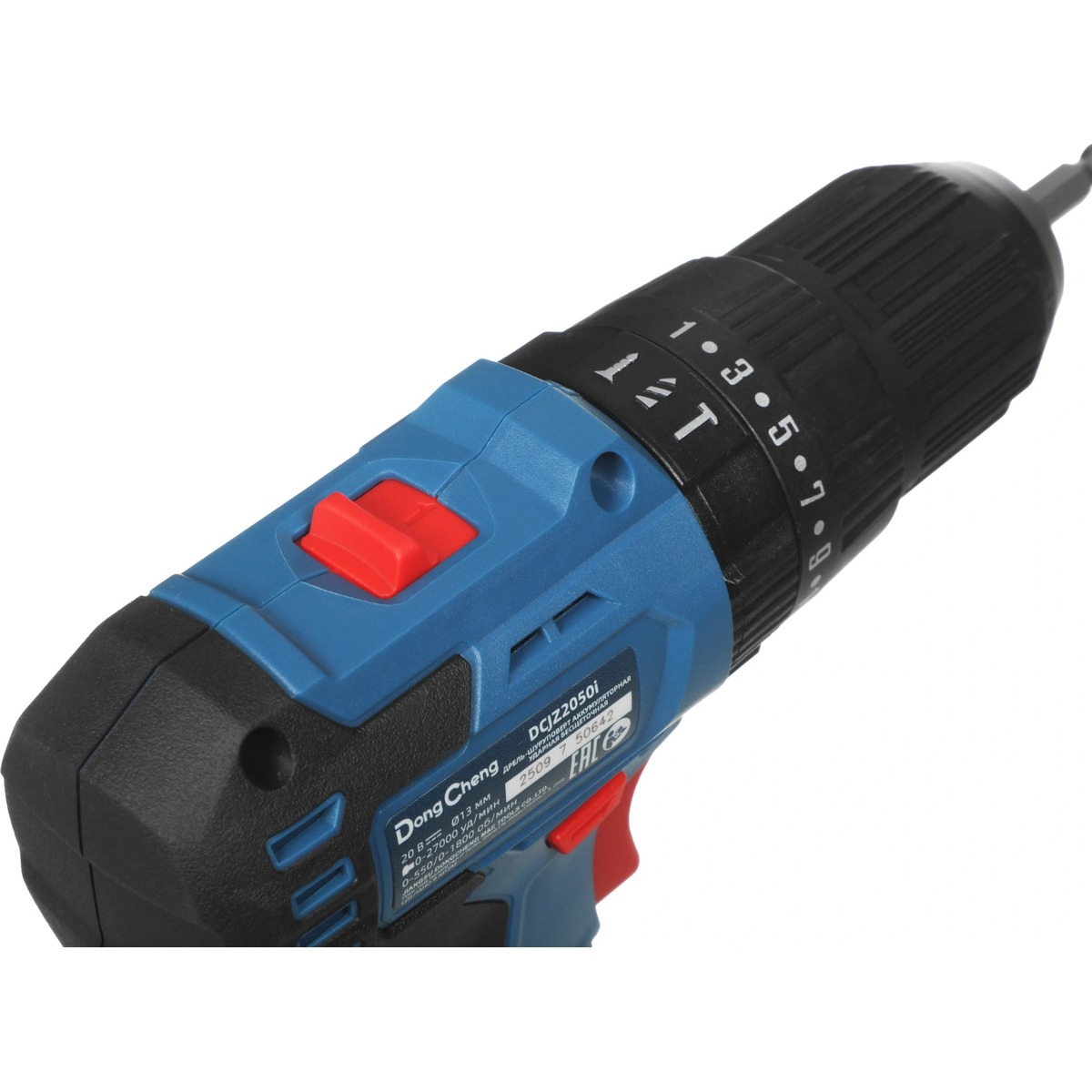 Дрель-шуруповерт DongCheng DCJZ2050i (Цвет: Blue)