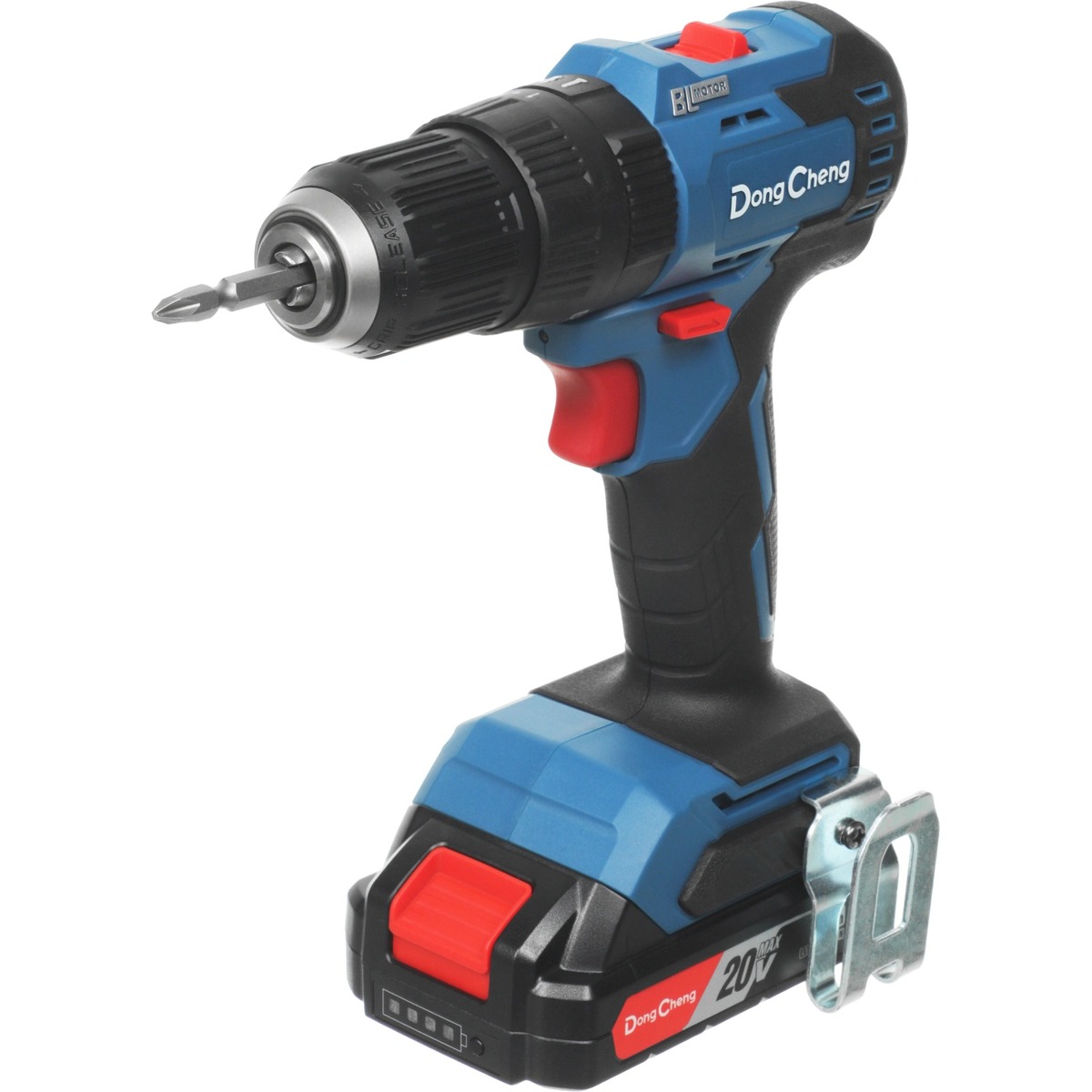 Дрель-шуруповерт DongCheng DCJZ2050i (Цвет: Blue)