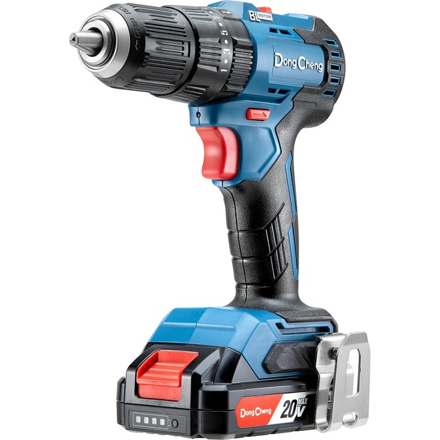 Дрель-шуруповерт DongCheng DCJZ2050i (Цвет: Blue)