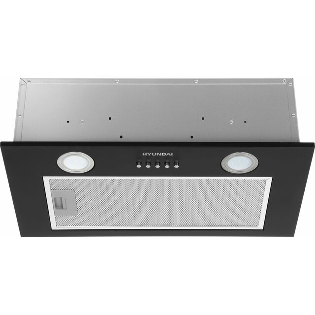 Вытяжка встраиваемая Hyundai HBB 6030 BK, черный Вытяжка встраиваемая Hyundai HBB 6030 BK, черный