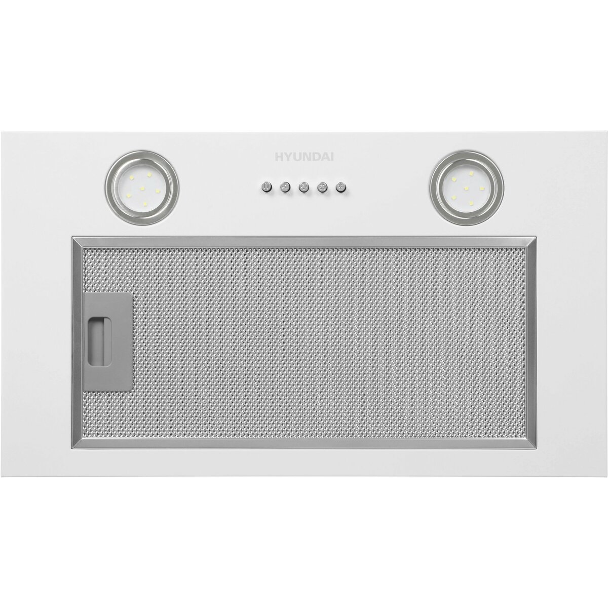 Вытяжка встраиваемая Hyundai HBB 6030 W, белый 