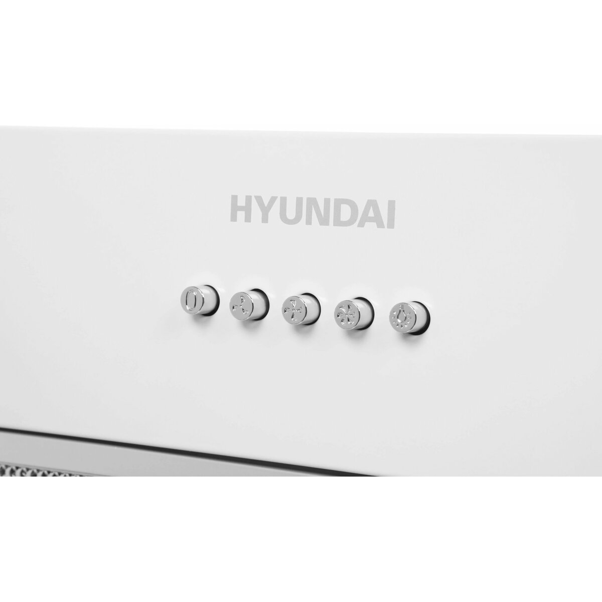 Вытяжка встраиваемая Hyundai HBB 6030 W, белый 