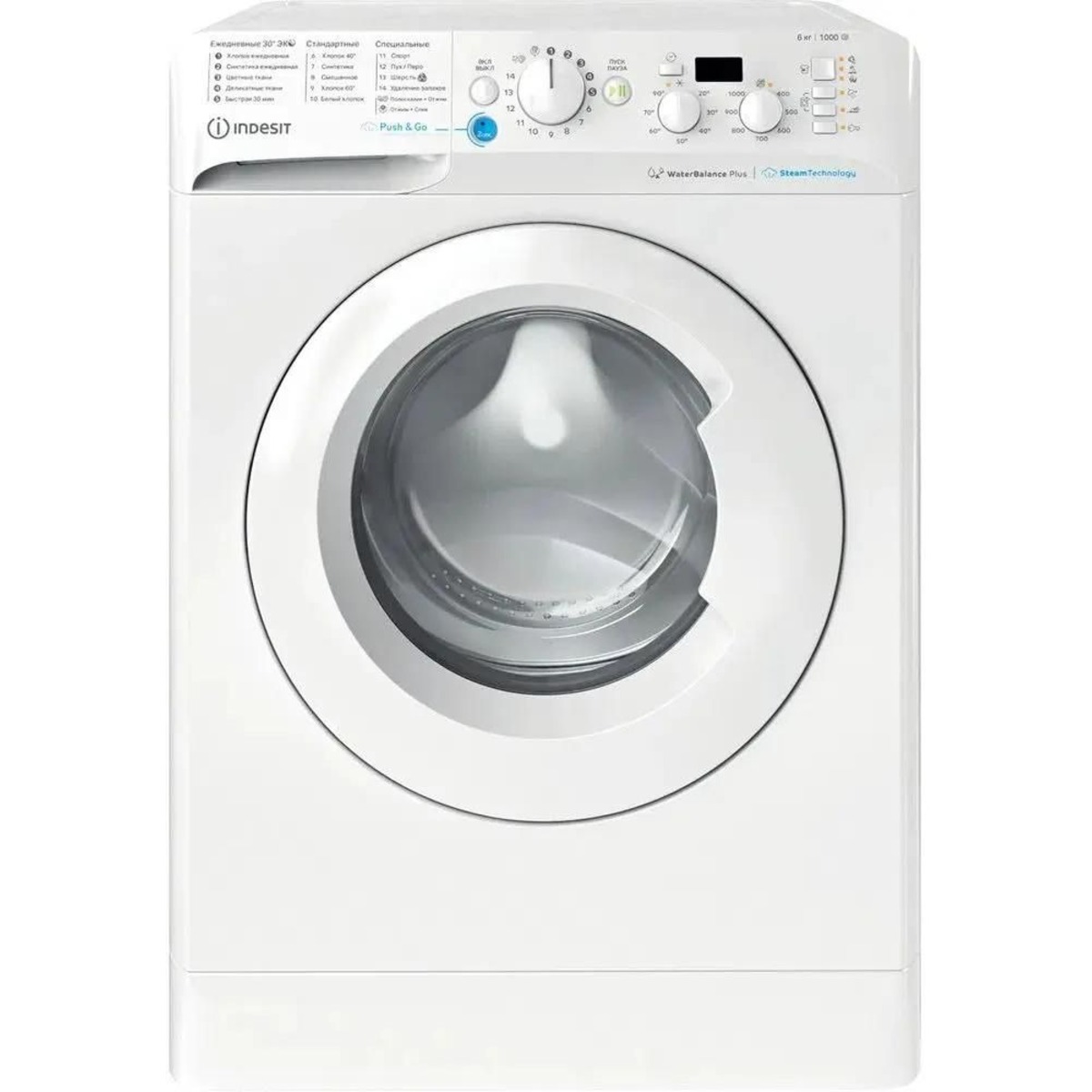 Стиральная машина Indesit BWSD 61051 WWV RU (Цвет: White)