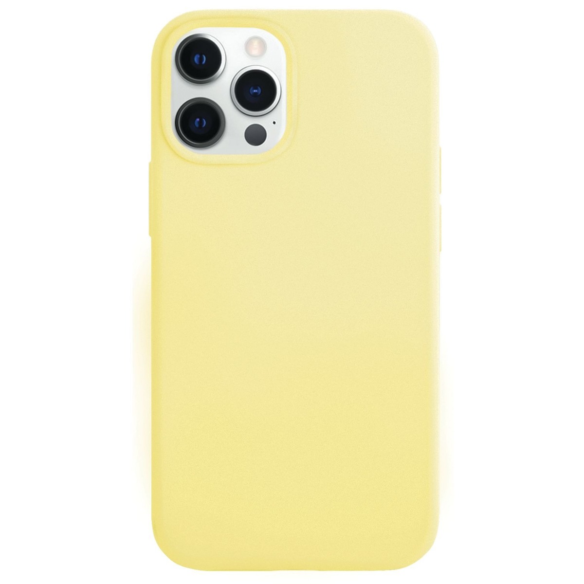 Чехол-накладка VLP Silicon Case для смартфона iPhone 12 / 12Pro (Цвет: Yellow)