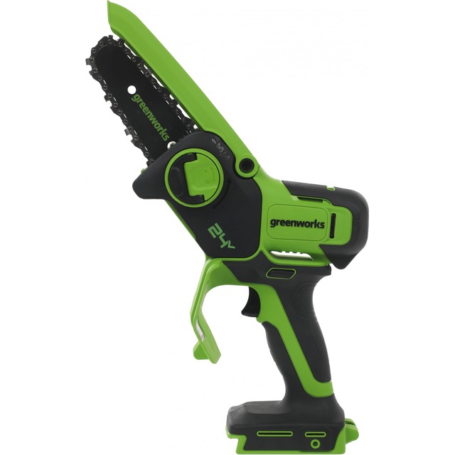 Электрическая цепная пила Greenworks G24MCS10 (Цвет: Green) Электрическая цепная пила Greenworks G24MCS10 (Цвет: Green)